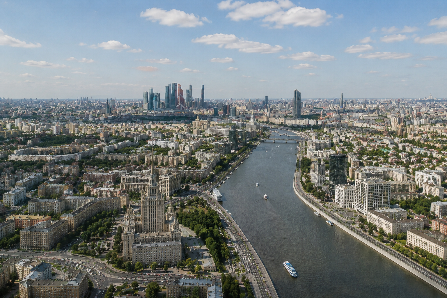 Панорама Москвы